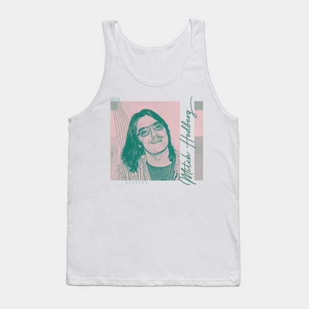 Mitch Hedberg •• Retro 90s Aesthetic Style Design Tank Top by unknown_pleasures